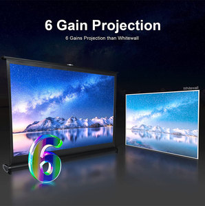 Xách Tay Màn Hình Máy Chiếu 50Inch 16:9 Tabletop Kéo Up Có Thể Gập Lại Đứng Ngoài Trời Movie Màn Hình Chiếu Cho Du Lịch Rạp Hát Tại Nhà - Product Image 3