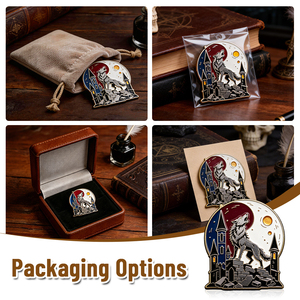 Pins metálicos personalizados <span class=keywords><strong>de</strong></span> criaturas góticas, adhesivos para teléfonos, calcomanías <span class=keywords><strong>de</strong></span> insignias <span class=keywords><strong>de</strong></span> monstruos <span class=keywords><strong>de</strong></span> fantasía oscura, broches <span class=keywords><strong>de</strong></span> esmalte, envío rápido, MOQ bajo - Product Image 6