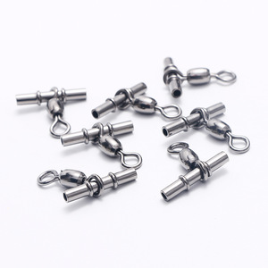 Anillo Giratorio de Latón Estilo Japonés, Conector de Línea de Pesca de 3 Vías para Pesca de Grandes Peces en Agua Dulce y Salada - Product Image 2