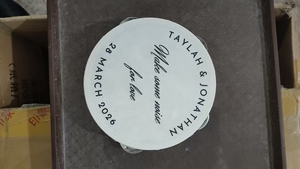 Haute qualité personnalisé blanc tambourin bébé hochet en bois main frapper jouet <span class=keywords><strong>Instrument</strong></span> de <span class=keywords><strong>musique</strong></span> cuir peau tambour - Product Image 4