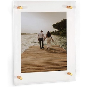 Cadres en acrylique, cadre <span class=keywords><strong>photo</strong></span> transparent pour mur, cadres <span class=keywords><strong>photo</strong></span> en lucite, cadre <span class=keywords><strong>photo</strong></span> suspendu transparent, cadeau - Product Image 1