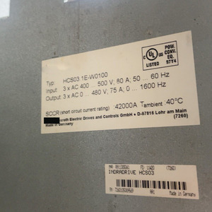 HCS03.1E-W0100 HCS03.1E-W0100-A-05-NNBV CSB01.1C-PL-ENS-EN2-NN-S-NN-FW Variateur avec carte d'axe - Product Image 4