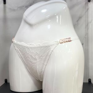 Summer Women's New Lace Underwear Embroidered Side Loop Buckle Comfortable Underwear <b>Thong</b> Triangle Pants - Product Image 5