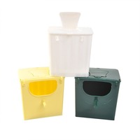 Accessoires pour cage à oiseaux, nichoirs suspendus pour l'élevage des oiseaux, petits nichoirs pour oiseaux, boîtes d'incubation d'œufs en plastique, conception anti-évasion