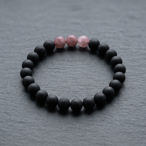 Pulsera de Cuentas Redondas de Cristales de Protección EMF de Calidad Premium, Estilo Religioso, Forma de Corazones, para Hombre, para Aniversario, Moda y Sanación - Product Image 2