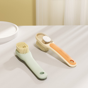 Two-in-One Plastic Shoe & Laundry <b>Brush</b> Household Soft Suede <b>Brush</b> No Shoes - Product Image 3