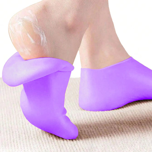 EMoisturizing Foot SocksSilicone <b>Socks</b> for Dry Cracked Feet Womens Foot <b>Socks</b> for Moisturizing - Product Image 1