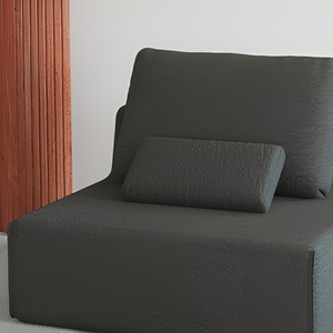Canapé modulaire moderne, siège au sol rembourré, fauteuil d'appoint en tissu pour salon et chambre à coucher - Product Image 4