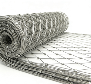 Malla de Alambre de Acero Galvanizado Soldada, Red Protectora para Aplicaciones de Cercas de Seguridad - Product Image 1