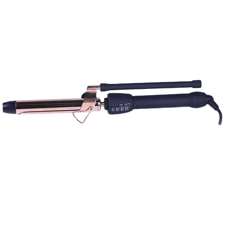 New Fashion Rose gold Hair Curler Electric Professional PTC Heater Ceramic Rotating Curling Iron Hair curler