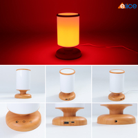 Meilleure Vente Vente Directe Usine Lampe Thérapeutique SAD 4 Modes d'Éclairage 12W Tactile Dimmable Minuterie Automatique Recharge USB-C CE FCC RoHS
