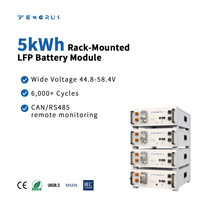 Chaque module de batterie LFP offre une capacité de stockage d'énergie de 5,22 kWh, idéal pour les stations de télécommunications, les microgrids ou les batteries domestiques.