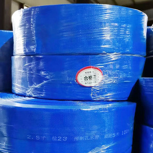 สายยางรดน้ำ ZYfire ทนทาน ขนาดใหญ่ รับแรงดันสูง ผลิตจาก <span class=keywords><strong>PVC</strong></span> บริสุทธิ์ 100% แบบแบน ป้องกันรังสียูวี สีแดง สีน้ำเงิน น้ำหนักเบา ยืดหยุ่นได้ - Product Image 6
