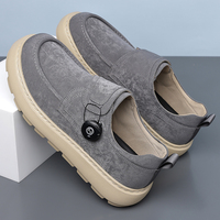Chaussures décontractées pour hommes 2026 en vogue : Baskets à boucle rotative, mocassins plateforme tendance, chaussures de marche d'extérieur respirantes et robustes