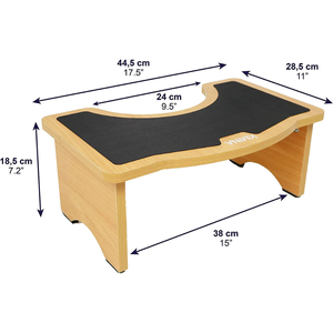 Sgabello WC Fisiologico (18 cm), KMINA K30015 Sgabelli WC in Legno - Product Image 5