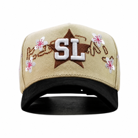 Casquettes de baseball G5 Rico originales de haute qualité en daim avec visière incurvée et strass