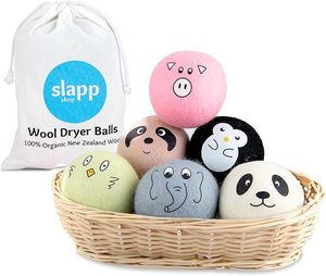 Vente en gros de séchoir à feutre Nouvelle-Zélande Home Products 2025 Nouveautés Boules de séchoir à <span class=keywords><strong>lessive</strong></span> écologique en laine animale 6 Pc FBA DDP - Product Image 3