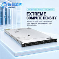 Hot Swap Bays DL360 Gen12 Gen11 Gen10 RAID Hardware Controller PCIe Gen5 NVMe 32 DIMM DDR5 Dual Socket 1U Rack Server.