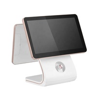 Sistema POS de caja registradora todo en uno con escáner de código de barras Software POS i3 para diseño de supermercados y tiendas de mostrador