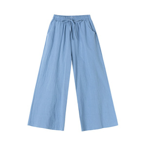 <span class=keywords><strong>Pantaloni</strong></span> lunghi al polpaccio <span class=keywords><strong>di</strong></span> <span class=keywords><strong>lino</strong></span> <span class=keywords><strong>di</strong></span> cotone da <span class=keywords><strong>donna</strong></span> primavera estate <span class=keywords><strong>pantaloni</strong></span> Casual elasticizzati <span class=keywords><strong>in</strong></span> <span class=keywords><strong>vita</strong></span> - Product Image 5