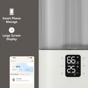 Runal OEM Trắng thông minh Nước hoa điện mùi hương tinh dầu hương thơm khuếch tán hương liệu siêu âm độ ẩm không khí với Alexa Wifi - Product Image 2