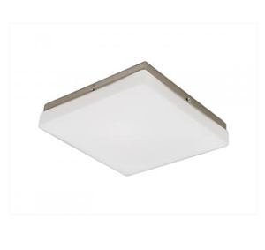 12 Inch Square Acrylic Lampshade Ceiling Lamp With E26/E27 <b>Socket</b> Hardwire <b>Light</b> for Bedroom, Kitchen, Hallway, Laundry Room - Product Image 6