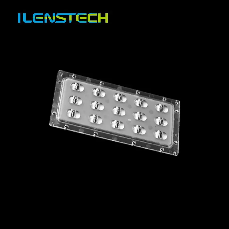 Ilens193 Lampu Jalan Lensa Optik Led, Modul Lensa Silikon 15 Dalam 1