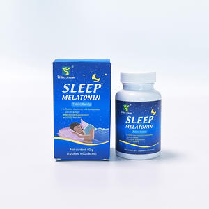 Comprimés de mélatonine pour l'exportation, bonbons au mélatonine 1g x 60 comprimés en flacon - Product Image 4