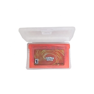 Us Stock classico gioco di carte smeraldo zaffiro rubino foglia verde rosso fuoco per Pokemoned GBA Boy serie USA versione USA - Product Image 4