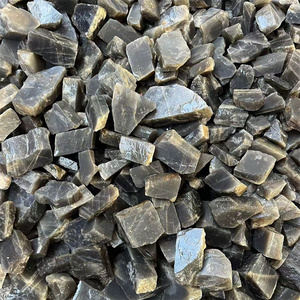Pierre <span class=keywords><strong>de</strong></span> lune noire naturelle irrégulière, minérale, brute, à <span class=keywords><strong>prix</strong></span> d'usine, pour la décoration Feng Shui à domicile - Product Image 3