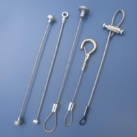 Beschichteter Stahl Gesenk augen anschluss Drahtseil kabel Metall ösen klemmen Crimp rohrs ch weißen Schweißen Schneiden von Stahldraht seilen