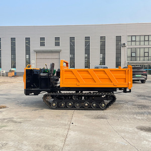 Véhicule tout-terrain, Véhicule de transport sur chenilles pour le stockage des céréales, Équipement de transport montagneux à conteneur trémie - Product Image 4