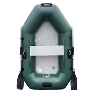 قارب صيد مستقر من شخص واحد ، رياضي مائي قابل للنفخ ، مركبة صيد مع أرضية هوائية للغواصين - Product Image 4