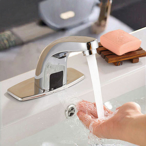 Automatische Touchless Enkele Koude Bassin Kraan-Slimme <span class=keywords><strong>Sensor</strong></span> Kraan Voor Badkamers - Product Image 2