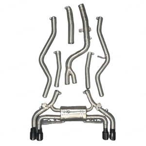 Racing Titanium Cat-back B58 Exhaust System for BMW M340i/M440I G20/G22 B58 3.0T 2019-2024 With Exhaust Muffler & Exhaust Tips - Product Image 3