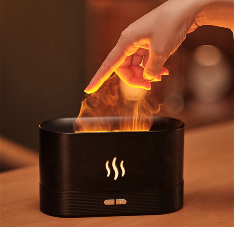 Biumart креативная имитация пламени увлажнитель ультразвуковой эфирное масло аромадиффузоры