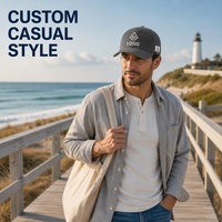 Casquette de baseball ajustable 6/5 panneaux en polyester/coton – Unisexe, adulte, toutes saisons, décontractée, sportive, tendance