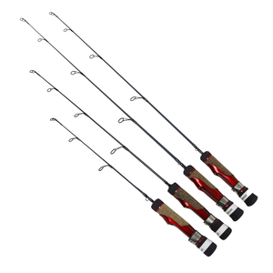 Mini <span class=keywords><strong>canne</strong></span> à pêche sur glace en <span class=keywords><strong>fibre</strong></span> <span class=keywords><strong>de</strong></span> <span class=keywords><strong>verre</strong></span> rétractable portable pour la pêche d'hiver sur le lac <span class=keywords><strong>ou</strong></span> le ruisseau cible espèce basse - Product Image 1