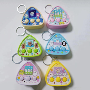 Vente en gros pas cher créatif mini boule de riz enregistreur mignon dessin animé délicat lecteur de son porte-clés sac à dos penders phonographe jouets - Product Image 2