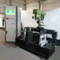 Machine d'équilibrage de YYQ-160 BEACON avec perceuse pour rotors de moteur électrique tambour de câble de bobine de roue de rouleau de vilebrequin