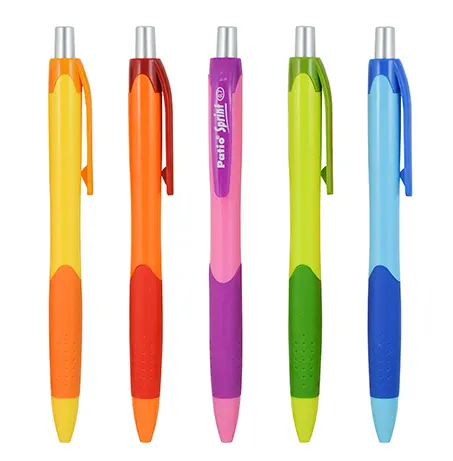 Фабричная многоцветная Выдвижная гелевая чернильная ручка по низкой цене, необычная шариковая ручка с логотипом на заказ
