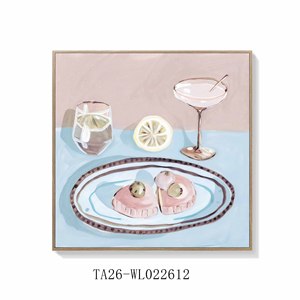 Set di Stampe su Tela di Nature Morte con Dessert in Stile Vintage, <span class=keywords><strong>Quadri</strong></span> Personalizzati <span class=keywords><strong>per</strong></span> Decorazione Pareti di Sala <span class=keywords><strong>da</strong></span> Pranzo e <span class=keywords><strong>Cucina</strong></span> - Product Image 5