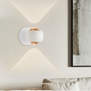 Lámpara de <span class=keywords><strong>Pared</strong></span> LED de Aluminio Moderna y Giratoria de 10 W para Oficina en Casa, Ahorro de Energía, Diseño Minimalista y Elegante - Product Image 1