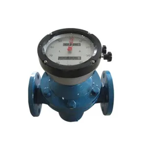 Mechanical oval gear flow meter petrol petroleum flowmeter