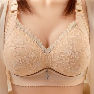 Reggiseni da donna plus-size all'ingrosso della fabbrica, biancheria intima del petto raccolta di alta qualità, reggiseni comodi senza cerchi. - Product Image 6