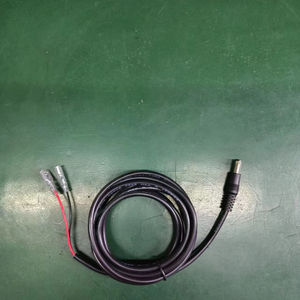 DC5521สายไฟ DC ตัวเมีย2เมตรถึง6.3มม. สายไฟขั้วต่ออิเล็กทรอนิกส์หุ้มฉนวนพีวีซีสีดำและสีขาว - Product Image 4