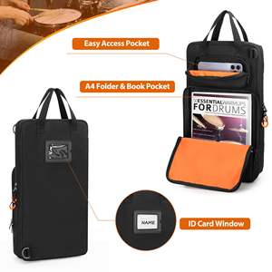 Muestra Gratuita, Venta Directa de Fábrica, Bolsa Personalizada para Instrumentos Musicales, Bolsa de Transporte para Batería de Alta Calidad, Acolchada e Impermeable - Product Image 3
