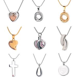 נירוסטה paw שרשרת עבור כלב שריפת גופות אפר מיני לחיות מחמד כד תליון קטן מתכת כד תכשיטי לב בצורה - Product Image 5