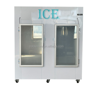 La porta interna di vetro di stoccaggio del ghiaccio di stoccaggio del ghiaccio del frigorifero di alta qualità non sarà mai usata come frigorifero - Product Image 6