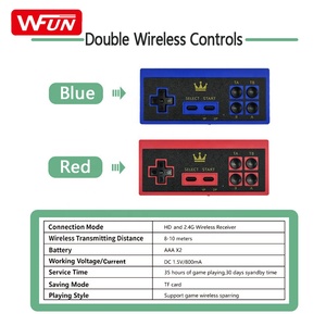 FD600 Game Stick Classic Retro Consola de videojuegos 3000 Juegos 16 Bit Mini Consola Inalámbrica 4K HD <span class=keywords><strong>TV</strong></span> Y2S Gamestick - Product Image 2